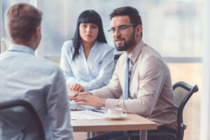 Business people in office